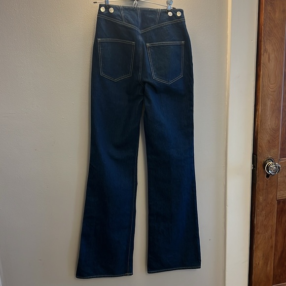 NWOT Veronica Beard High Rise Wide Leg Jean- Sz 26 - Picture 12 of 12